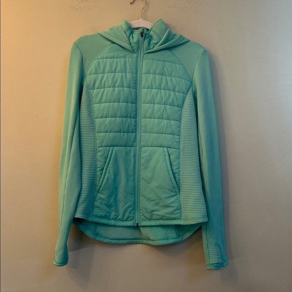 Tek Gear Women's Light Teal Green Puffer Jacket - Picture 1 of 7